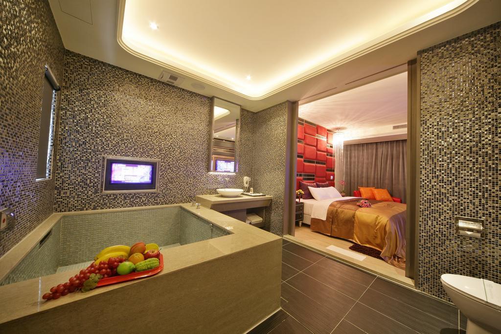Chusha Motel Gongguan Bagian luar foto