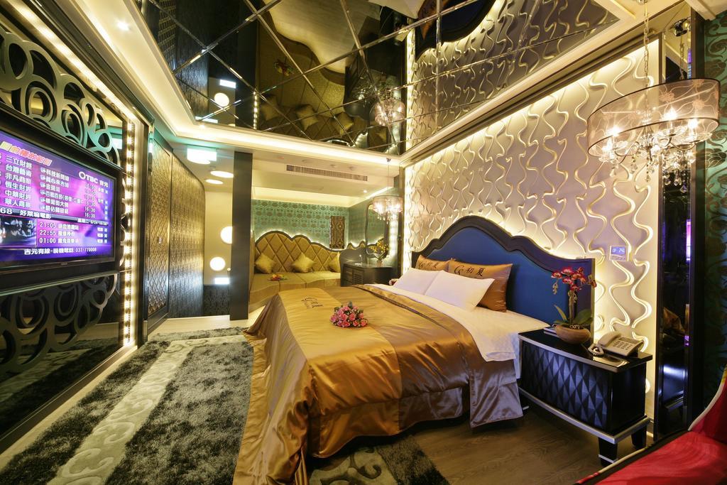 Chusha Motel Gongguan Bagian luar foto