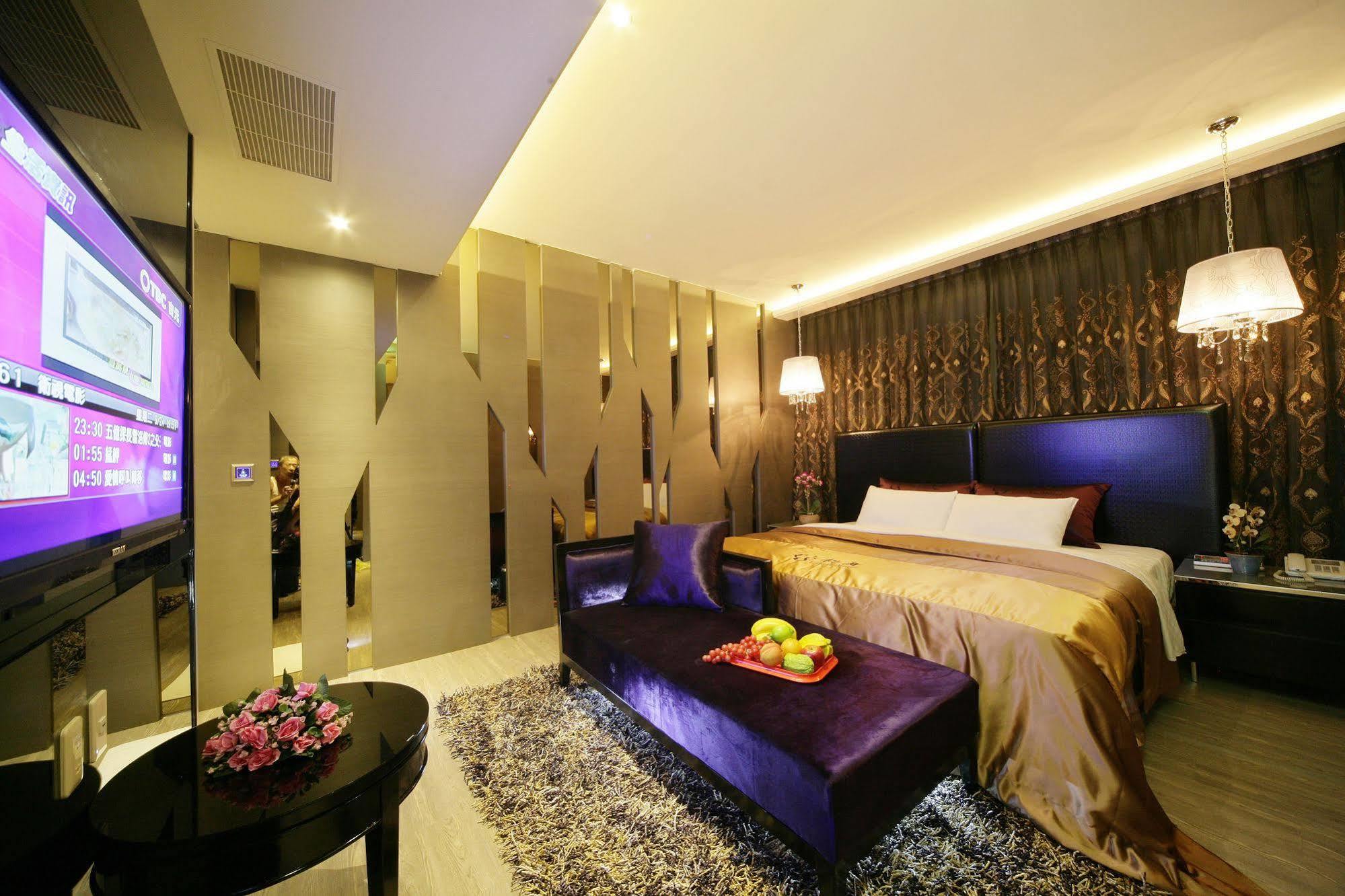Chusha Motel Gongguan Bagian luar foto